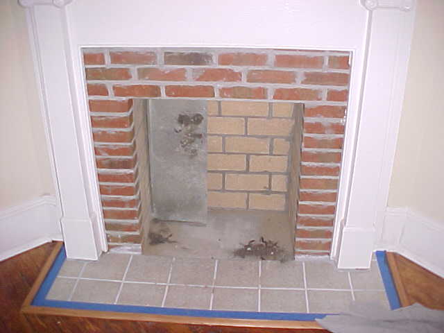 replacement fireplace refractory panels